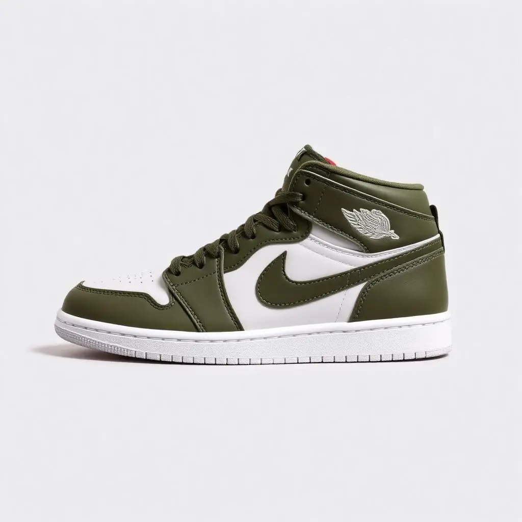Air Jordan 1 Mid "Olive"