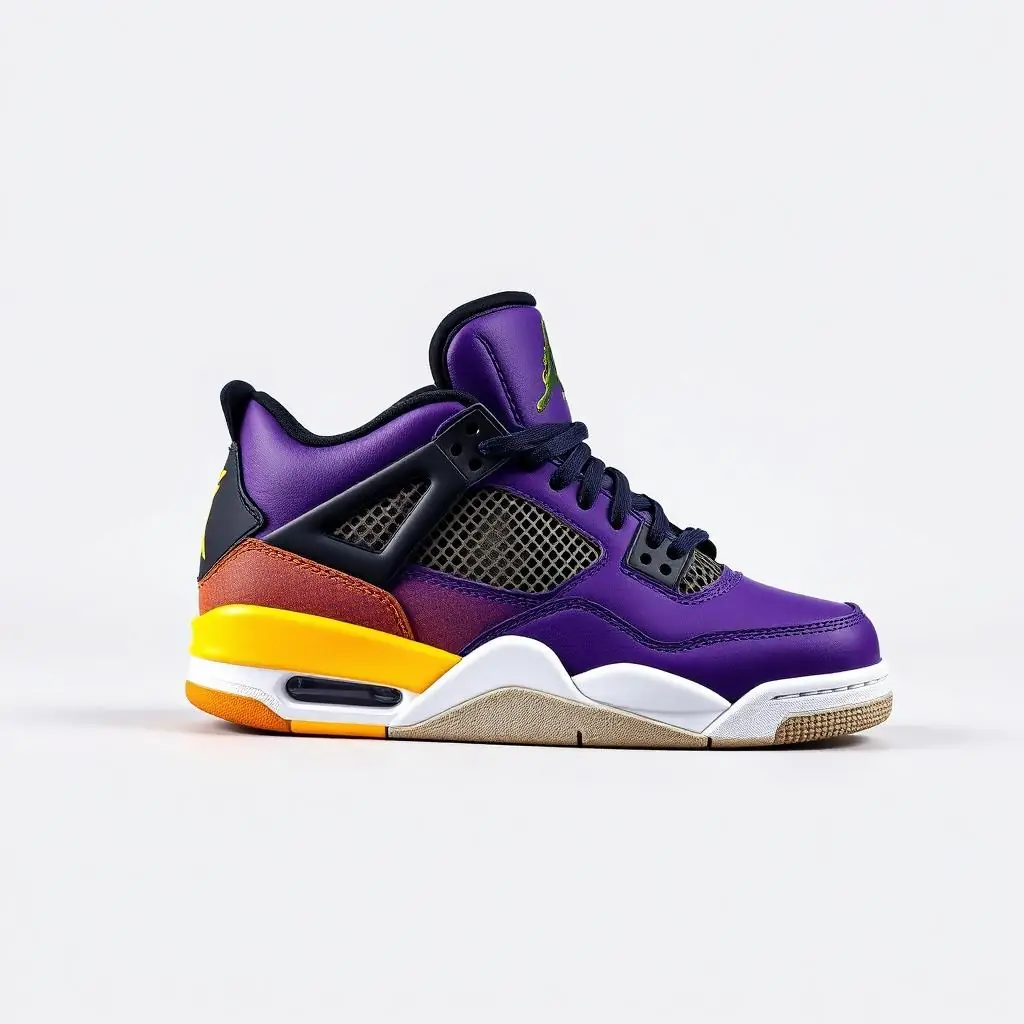 Air Jordan 4 Retro "Lakers"